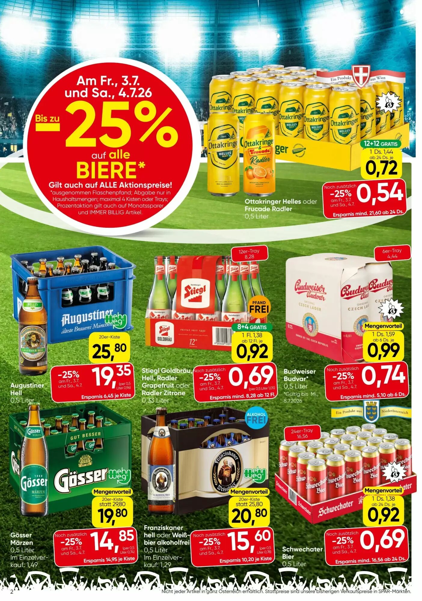 Spar Flugblatt (ab 01.07.2026) - Angebote und Prospekt - Seite 2
