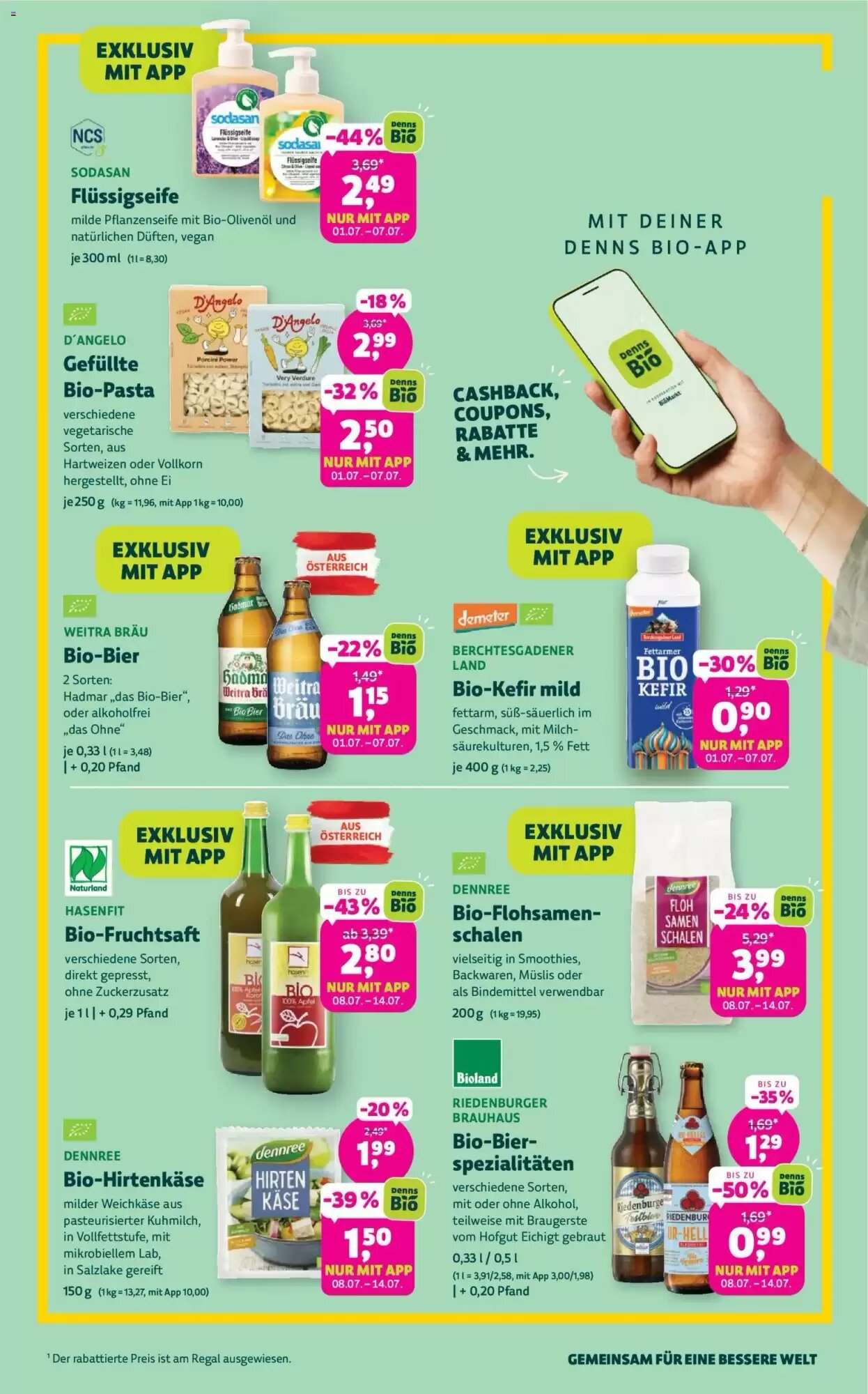Denn's Biomarkt Flugblatt (ab 01.07.2026) - Angebote und Prospekt - Seite 3