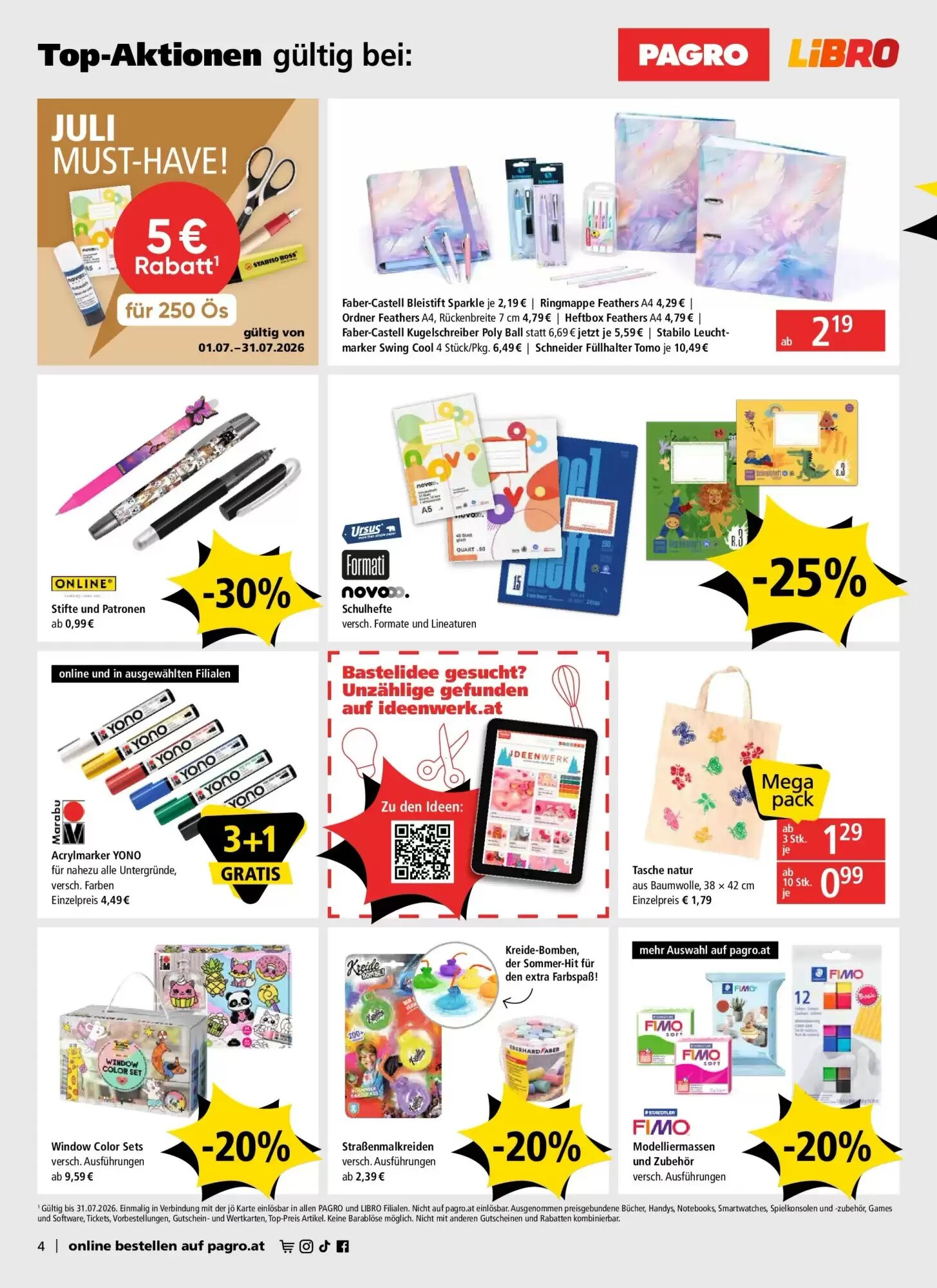 Pagro Diskont Flugblatt (ab 01.07.2026) - Angebote und Prospekt - Seite 4