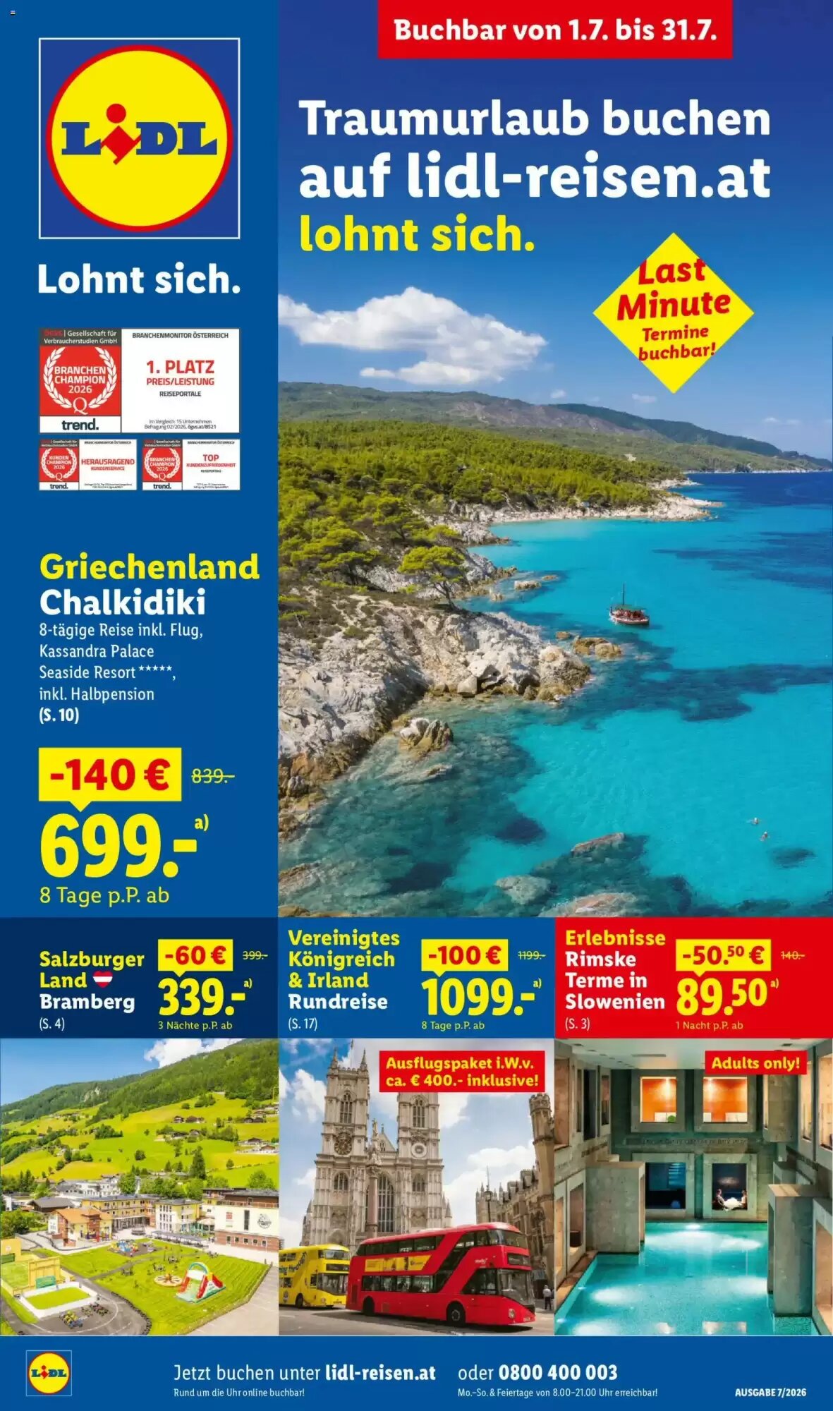 Lidl Flugblatt (ab 01.07.2026) - Angebote und Prospekt - Seite 1