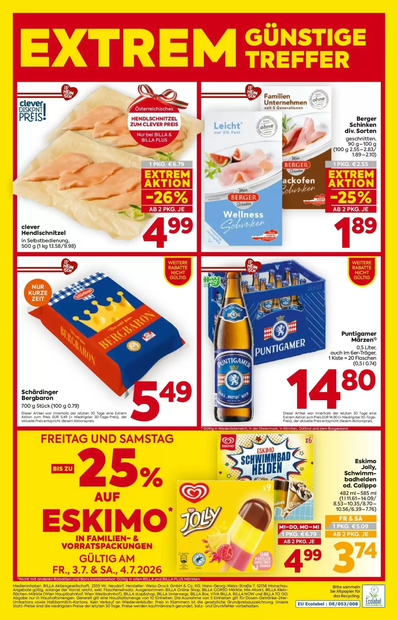 Billa Flugblatt (ab 01.07.2026) - Angebote und Prospekt - Seite 16