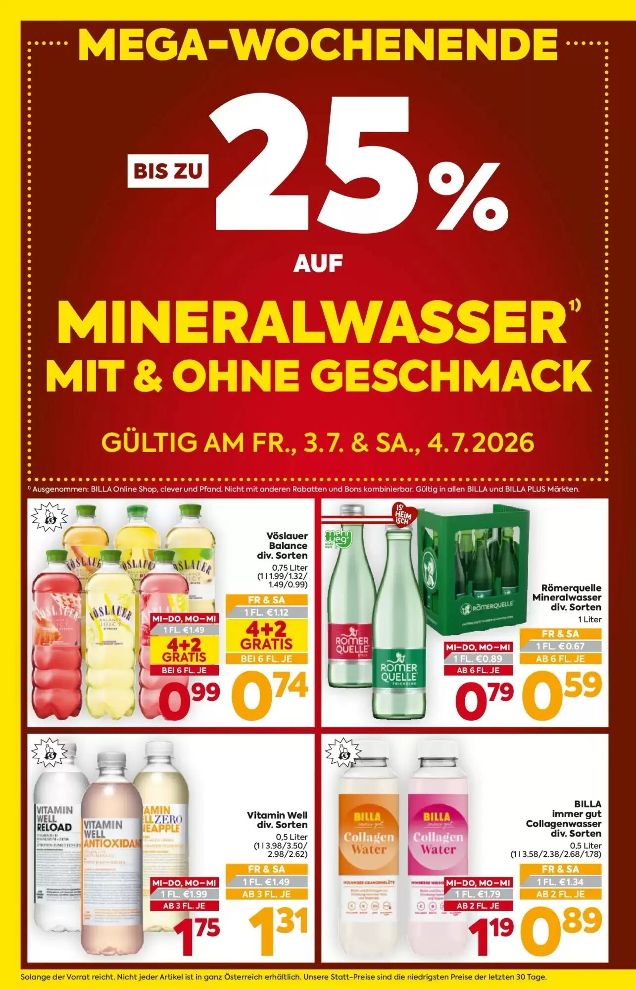 Billa Flugblatt (ab 01.07.2026) - Angebote und Prospekt - Seite 2