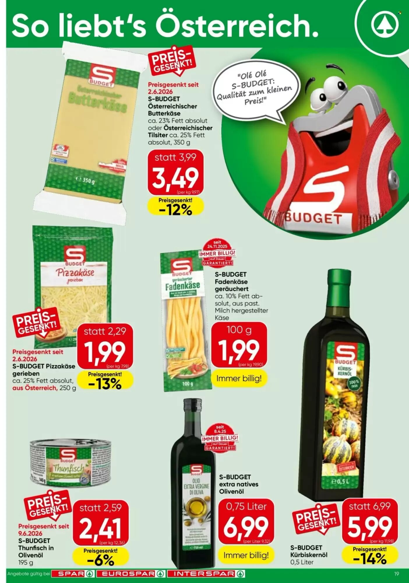 Eurospar Flugblatt (ab 01.07.2026) - Angebote und Prospekt - Seite 19