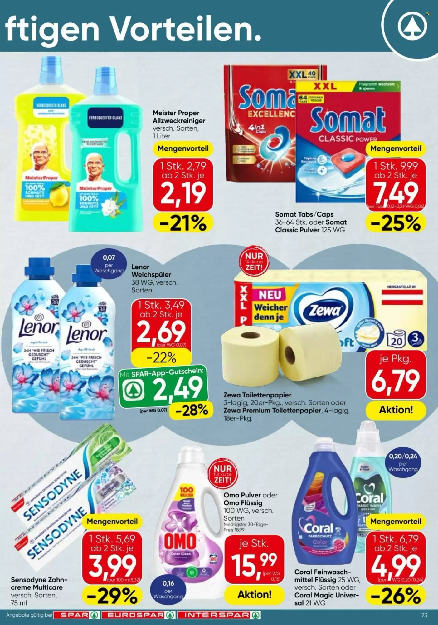 Eurospar Flugblatt (ab 01.07.2026) - Angebote und Prospekt - Seite 23
