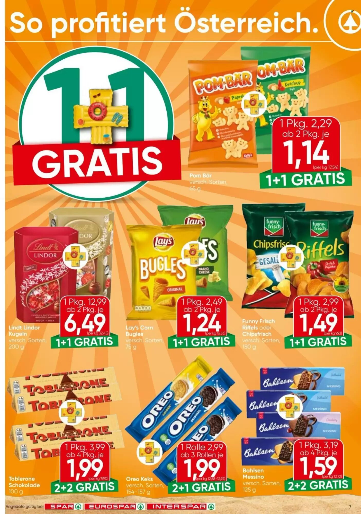 Eurospar Flugblatt (ab 01.07.2026) - Angebote und Prospekt - Seite 7