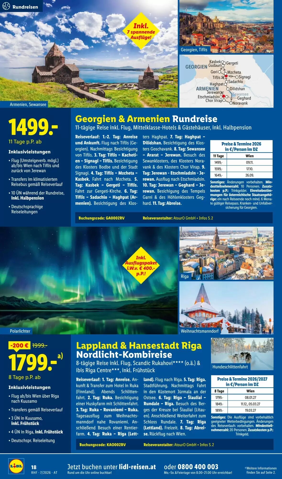 Lidl Reisen Flugblatt (ab 01.07.2026) - Angebote und Prospekt - Seite 18