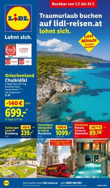 Lidl Reisen Flugblatt (ab 01.07.2026) - Angebote und Prospekt