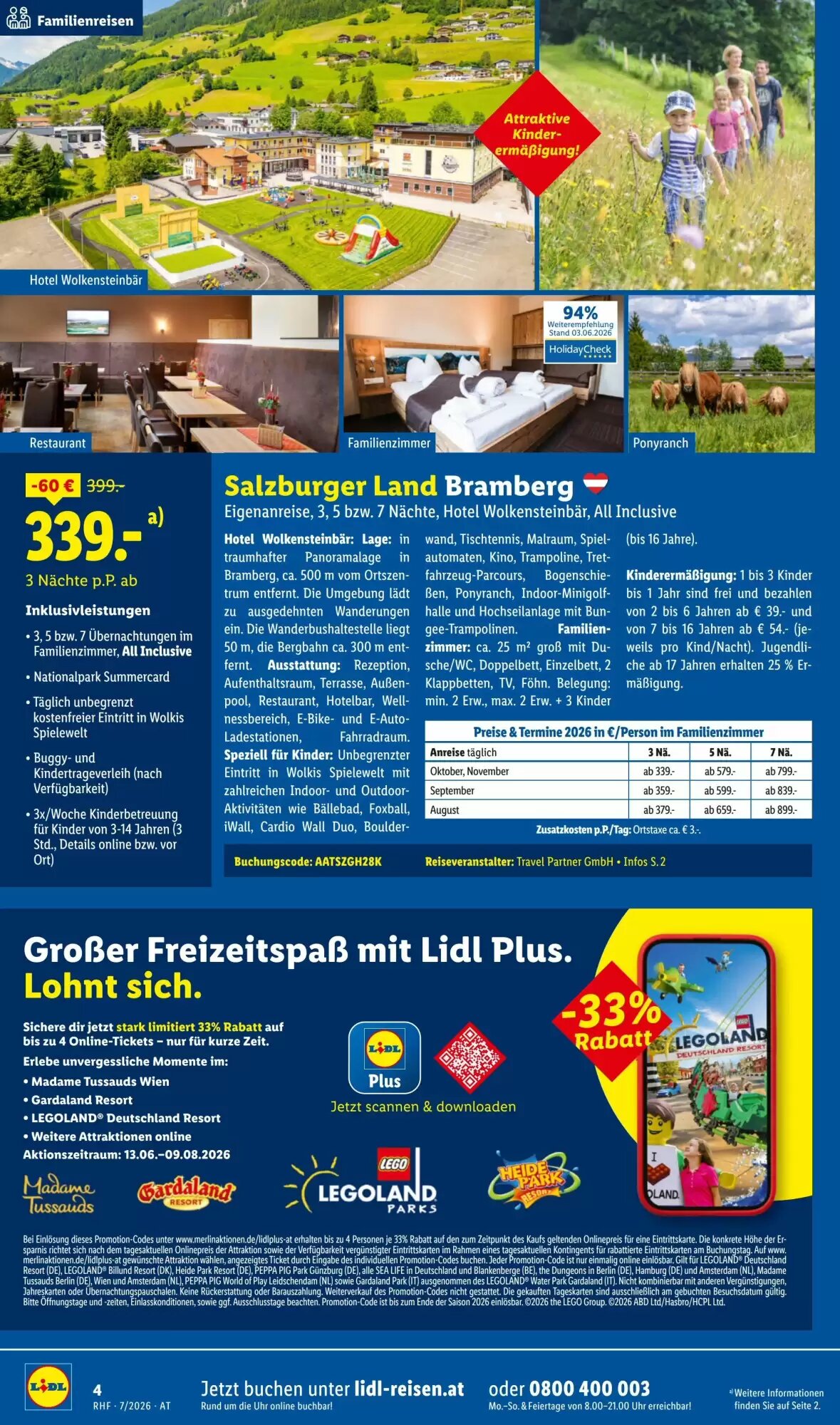 Lidl Reisen Flugblatt (ab 01.07.2026) - Angebote und Prospekt - Seite 4