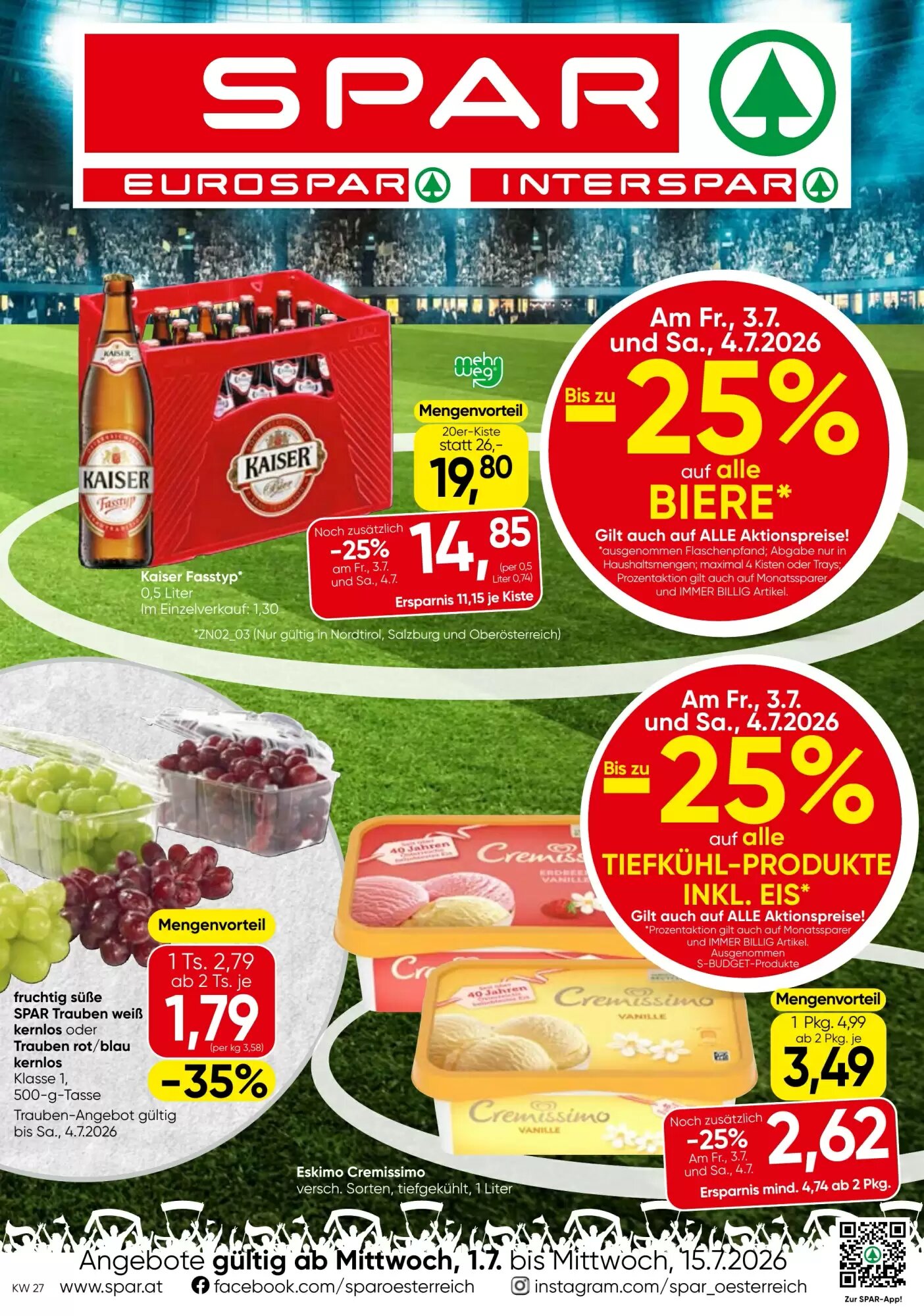 Strasser Markt Flugblatt (ab 01.07.2026) - Angebote und Prospekt - Seite 1