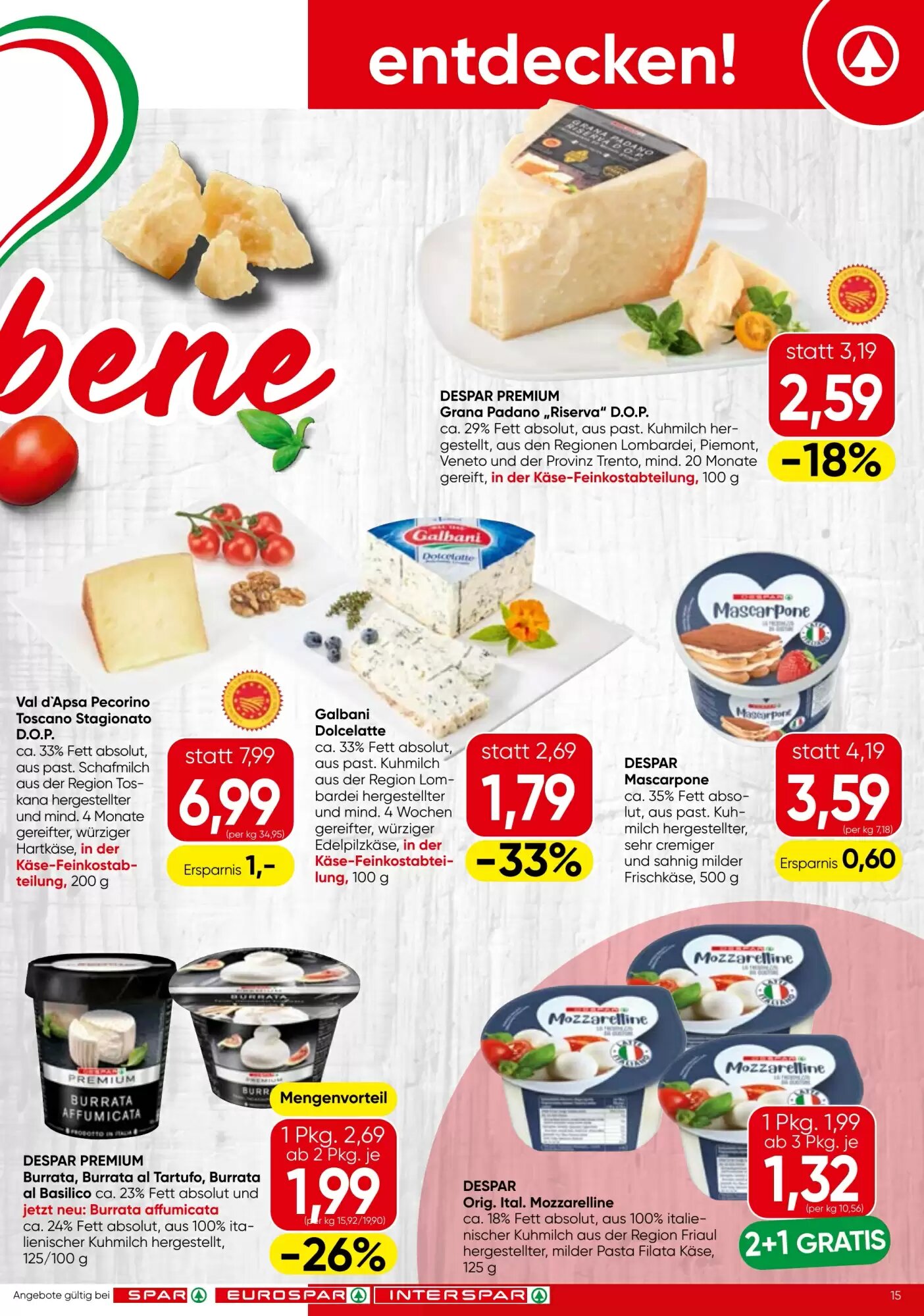 Strasser Markt Flugblatt (ab 01.07.2026) - Angebote und Prospekt - Seite 15