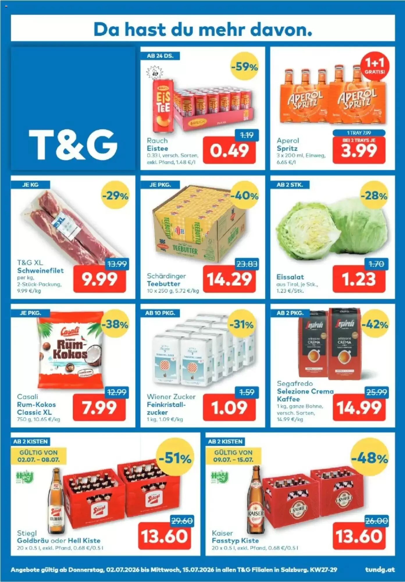 T&G Flugblatt (ab 02.07.2026) - Angebote und Prospekt - Seite 1