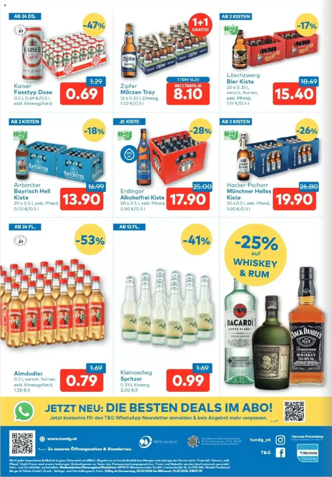 T&G Flugblatt (ab 02.07.2026) - Angebote und Prospekt - Seite 8
