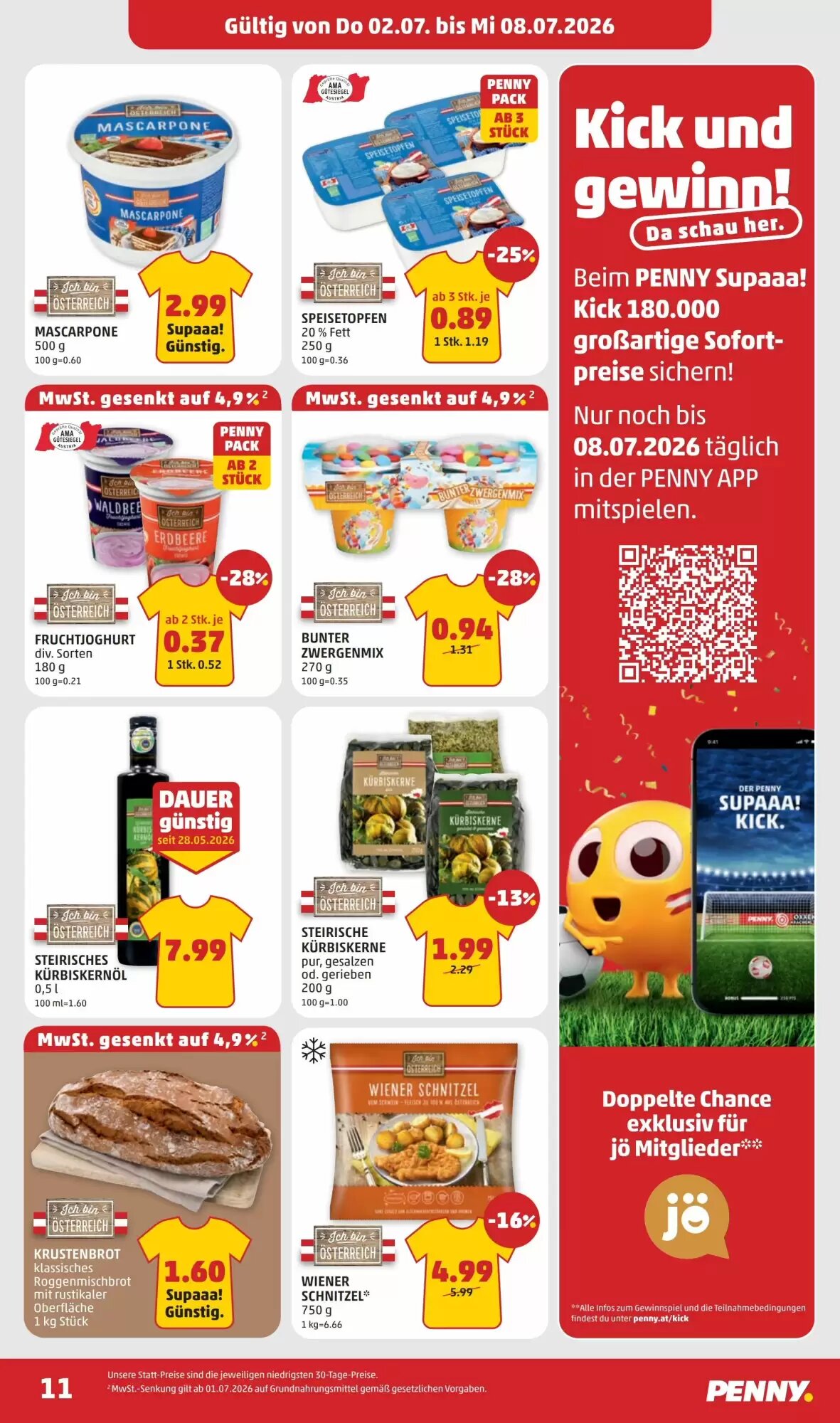 PENNY Flugblatt (ab 02.07.2026) - Angebote und Prospekt - Seite 11