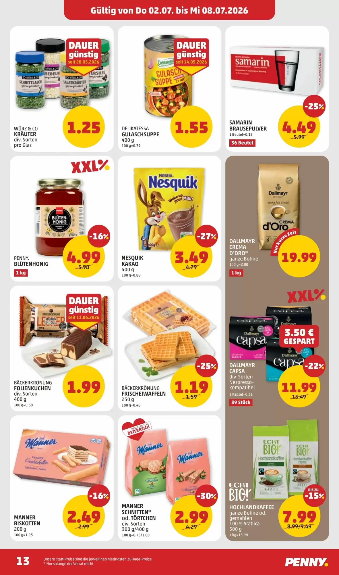 PENNY Flugblatt (ab 02.07.2026) - Angebote und Prospekt - Seite 13
