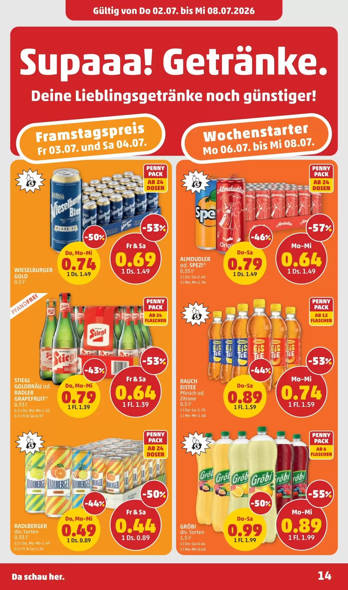 PENNY Flugblatt (ab 02.07.2026) - Angebote und Prospekt - Seite 14