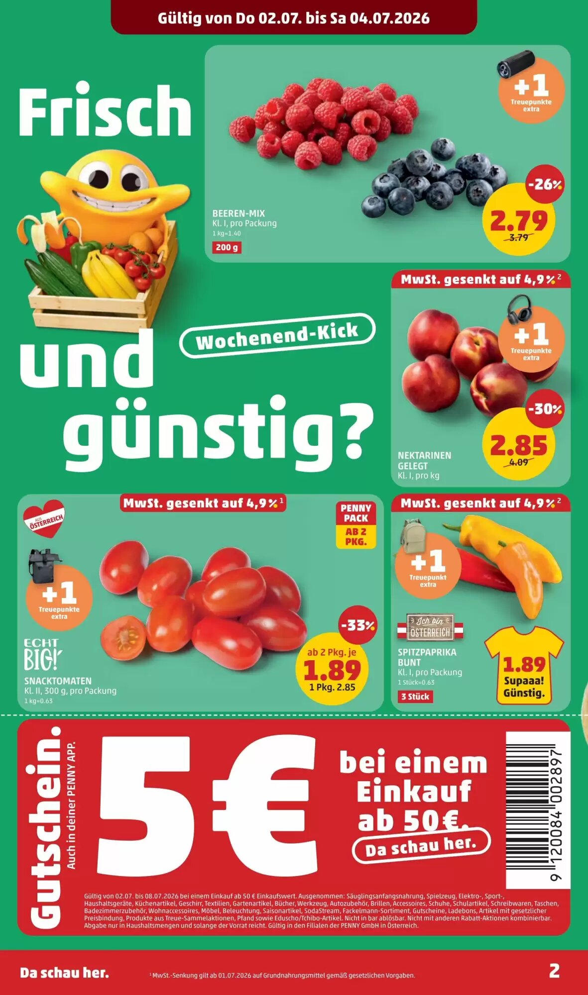 PENNY Flugblatt (ab 02.07.2026) - Angebote und Prospekt - Seite 2