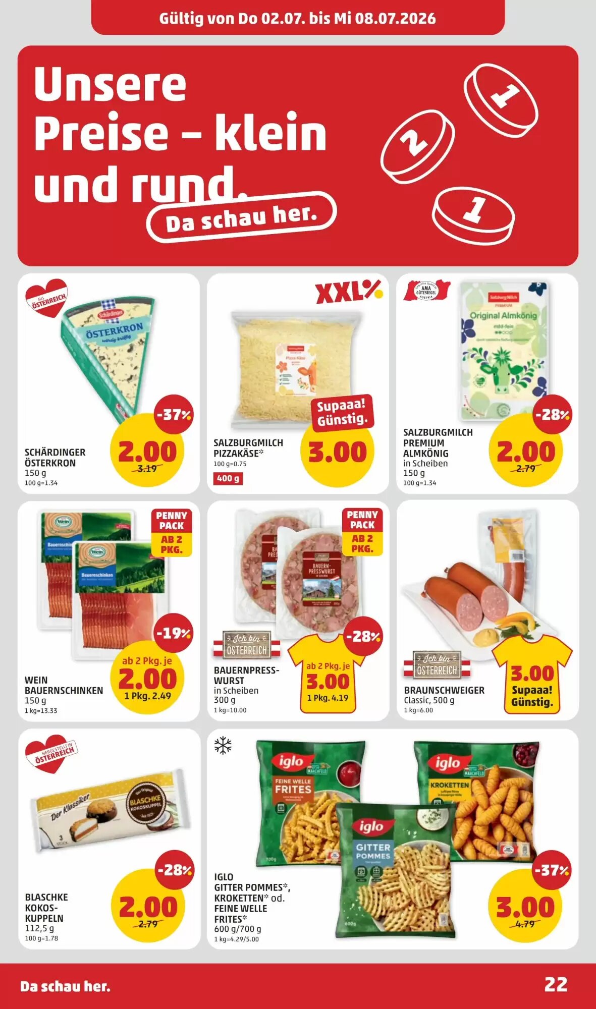 PENNY Flugblatt (ab 02.07.2026) - Angebote und Prospekt - Seite 22