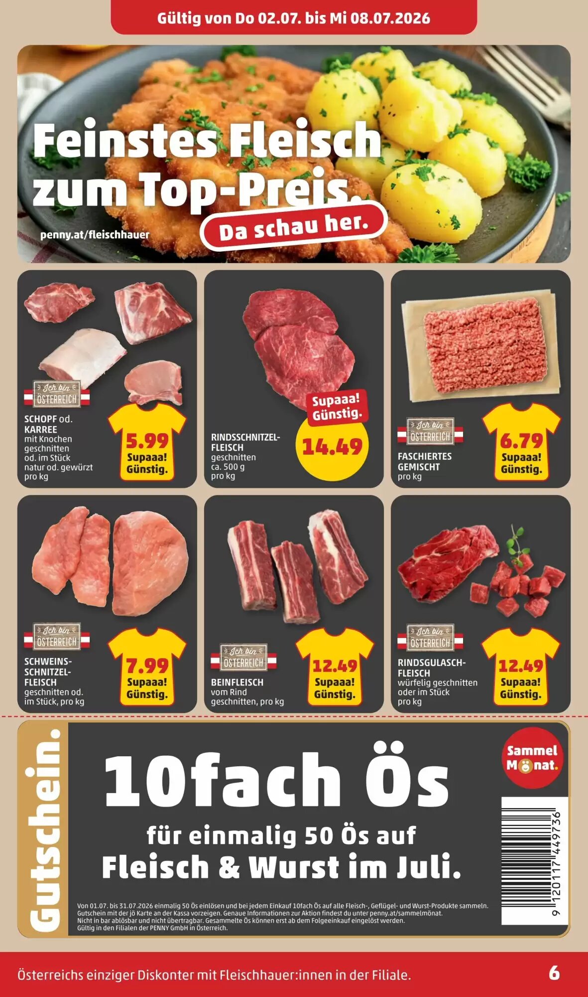 PENNY Flugblatt (ab 02.07.2026) - Angebote und Prospekt - Seite 6