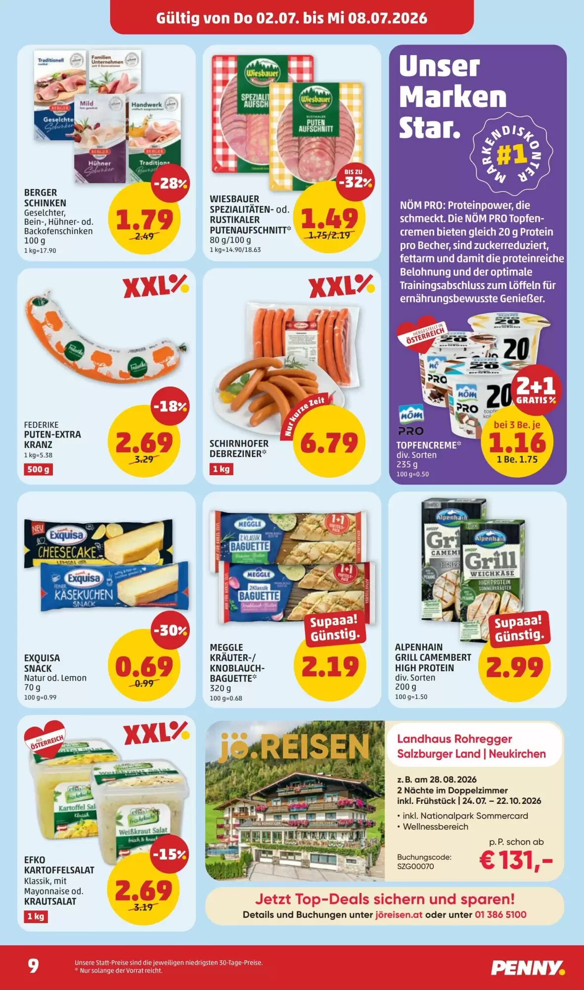 PENNY Flugblatt (ab 02.07.2026) - Angebote und Prospekt - Seite 9
