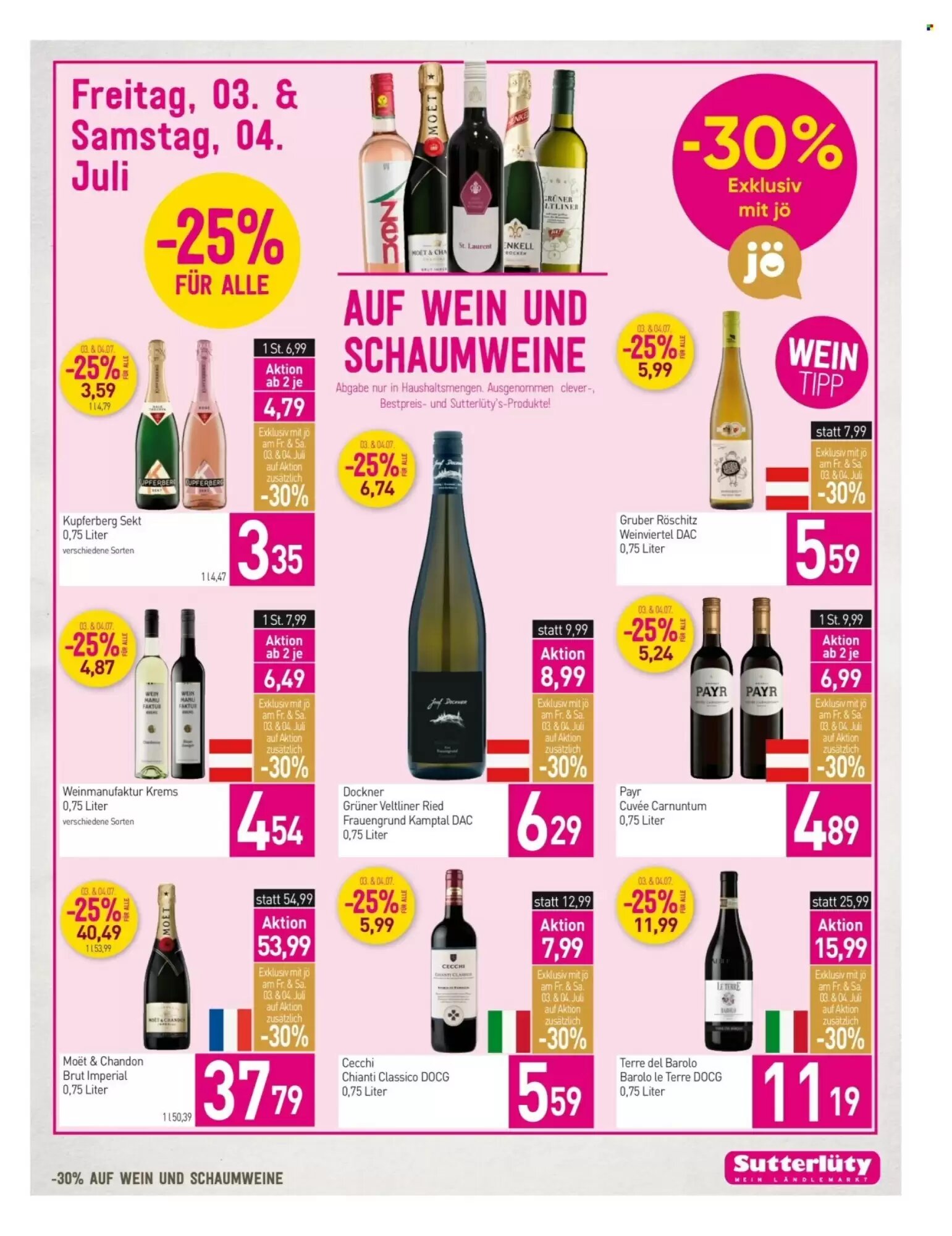 Sutterlüty Flugblatt (ab 02.07.2026) - Angebote und Prospekt - Seite 19