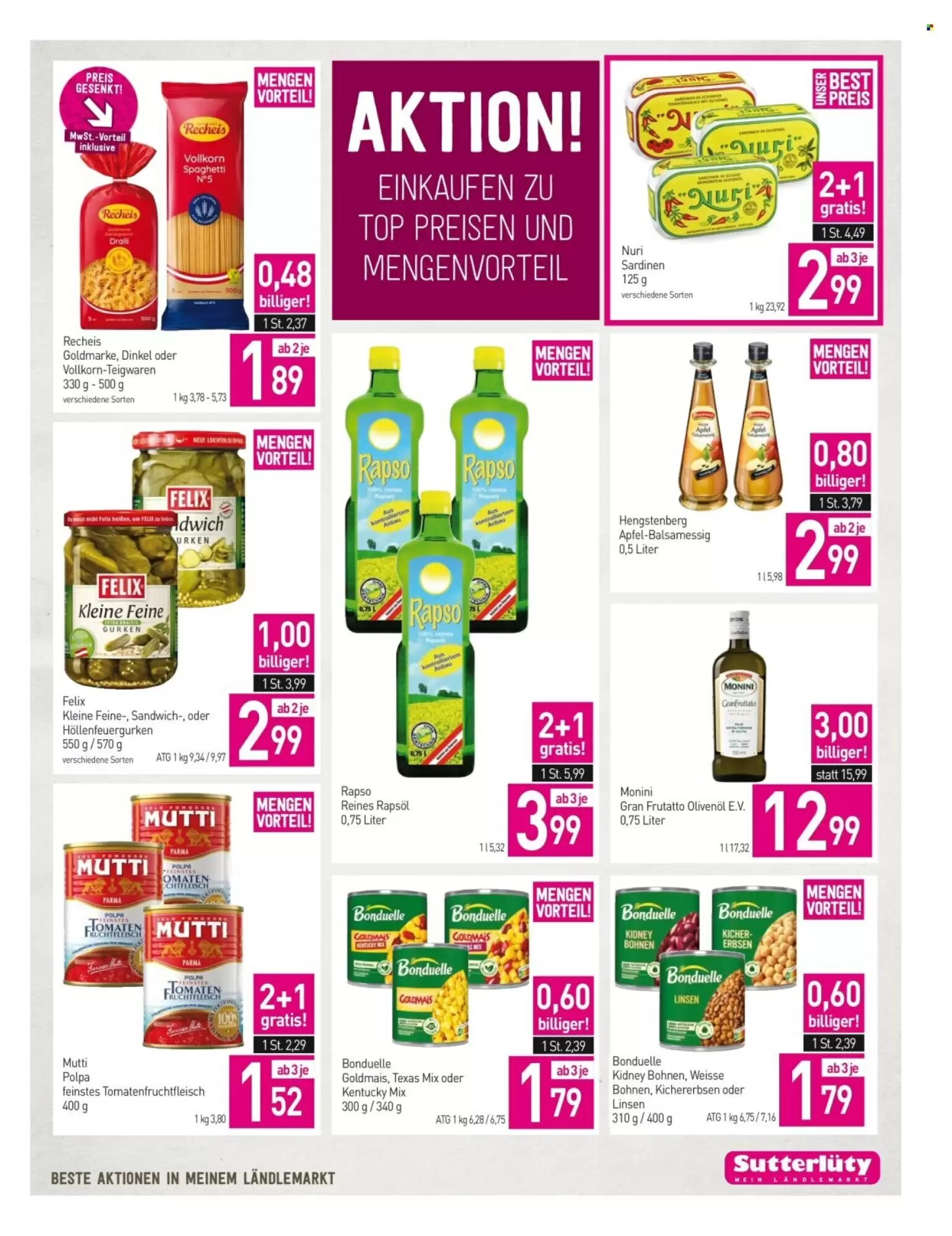 Sutterlüty Flugblatt (ab 02.07.2026) - Angebote und Prospekt - Seite 23