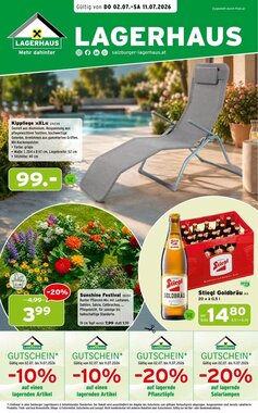 Salzburger Lagerhaus Flugblatt (ab 02.07.2026) - Angebote und Prospekt