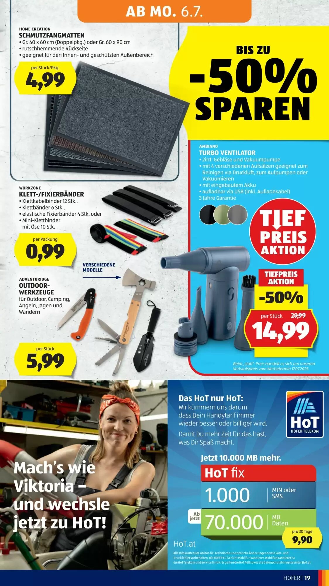 Hofer Flugblatt (ab 03.07.2026) - Angebote und Prospekt - Seite 25