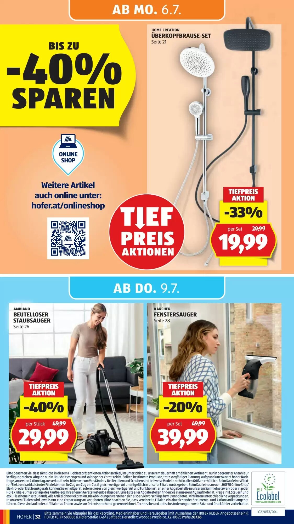 Hofer Flugblatt (ab 03.07.2026) - Angebote und Prospekt - Seite 38