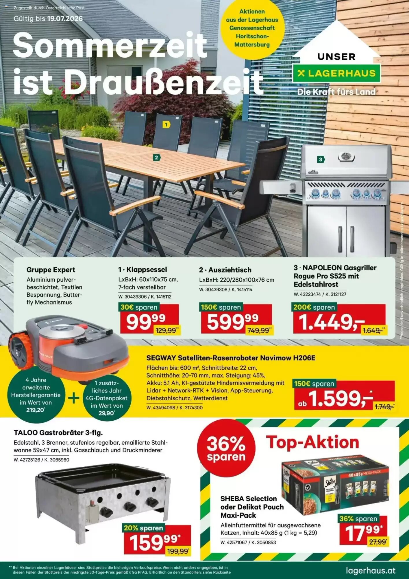 Lagerhaus Flugblatt (ab 05.07.2026) - Angebote und Prospekt - Seite 1