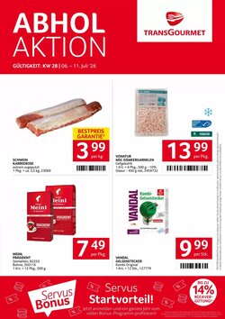 Transgourmet Flugblatt (ab 06.07.2026) - Angebote und Prospekt