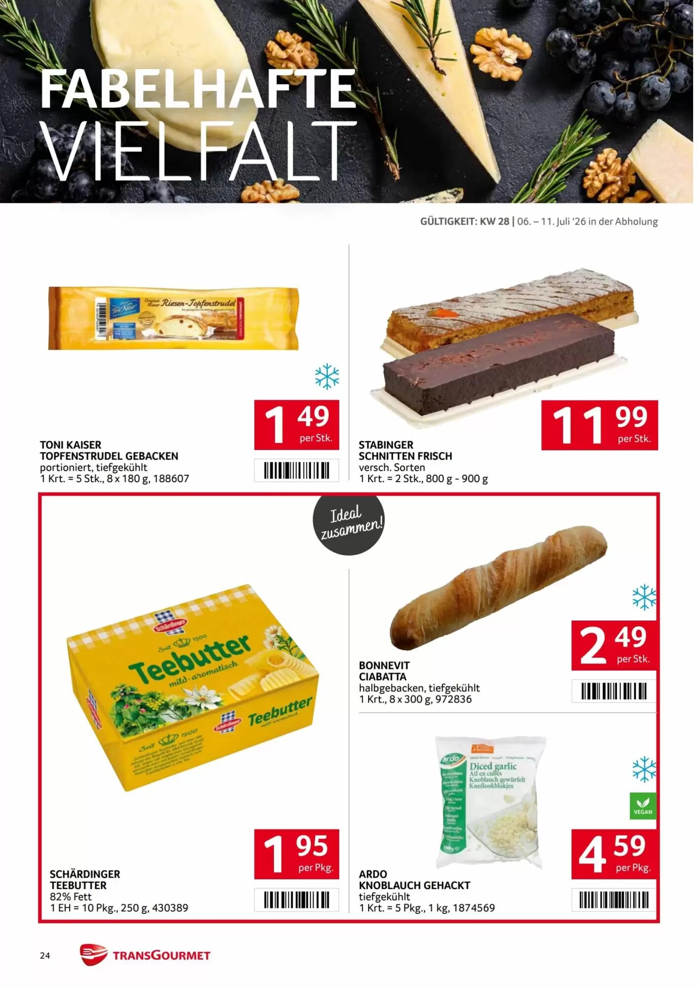 Transgourmet Flugblatt (ab 06.07.2026) - Angebote und Prospekt - Seite 24