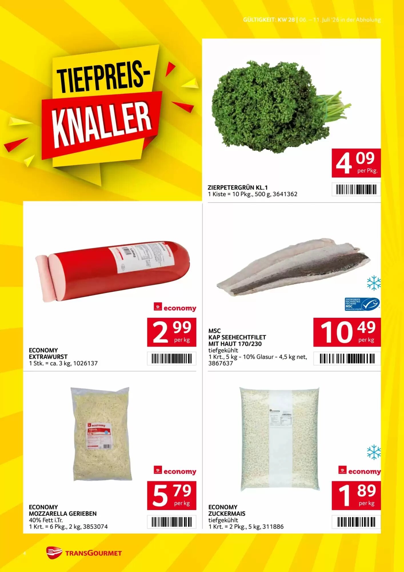 Transgourmet Flugblatt (ab 06.07.2026) - Angebote und Prospekt - Seite 4