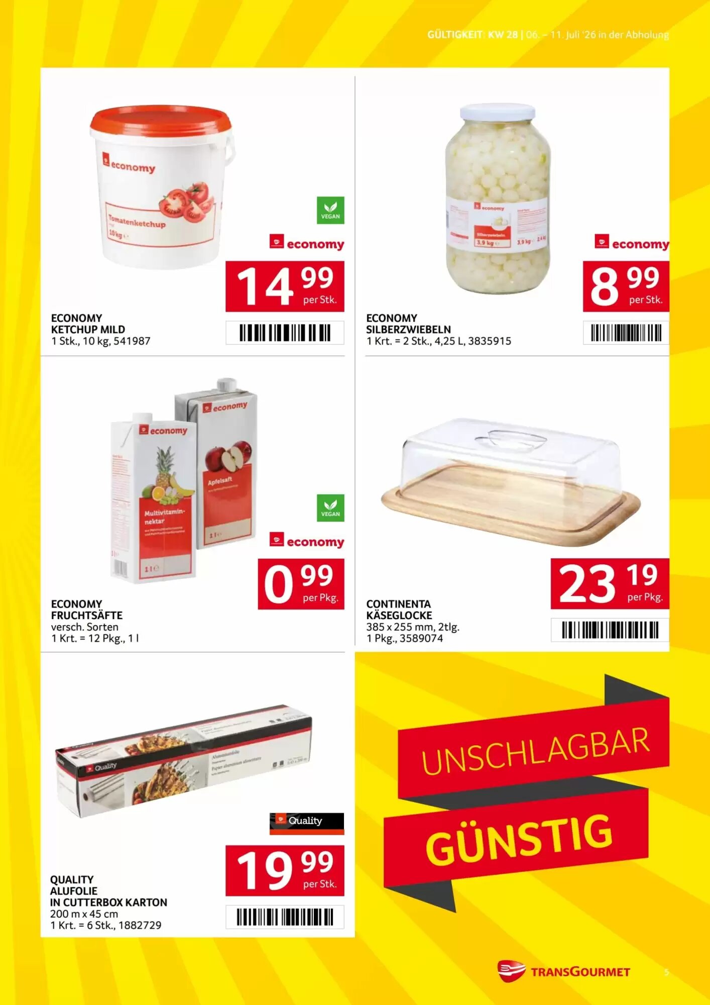 Transgourmet Flugblatt (ab 06.07.2026) - Angebote und Prospekt - Seite 5