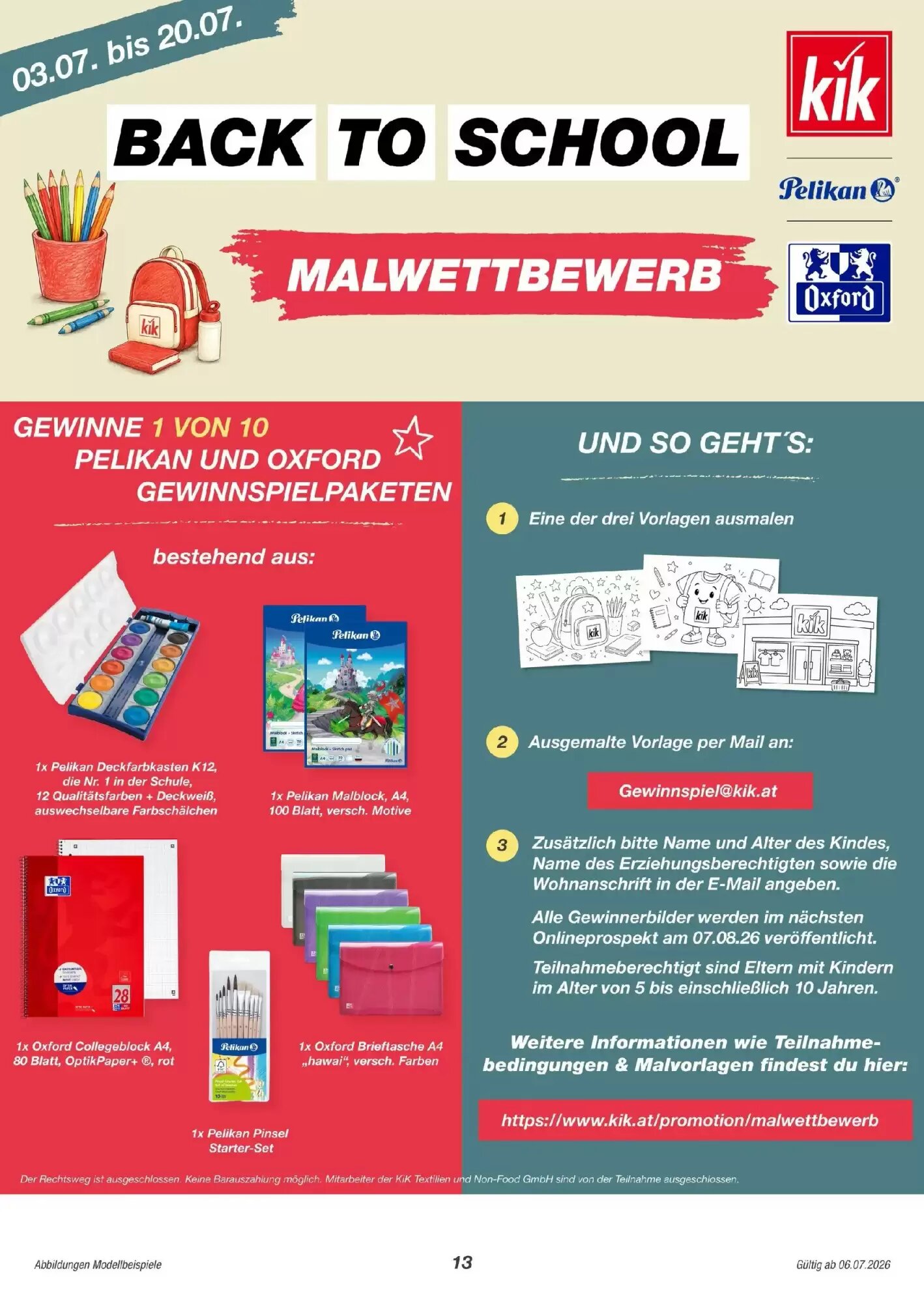KiK Flugblatt (ab 06.07.2026) - Angebote und Prospekt - Seite 13