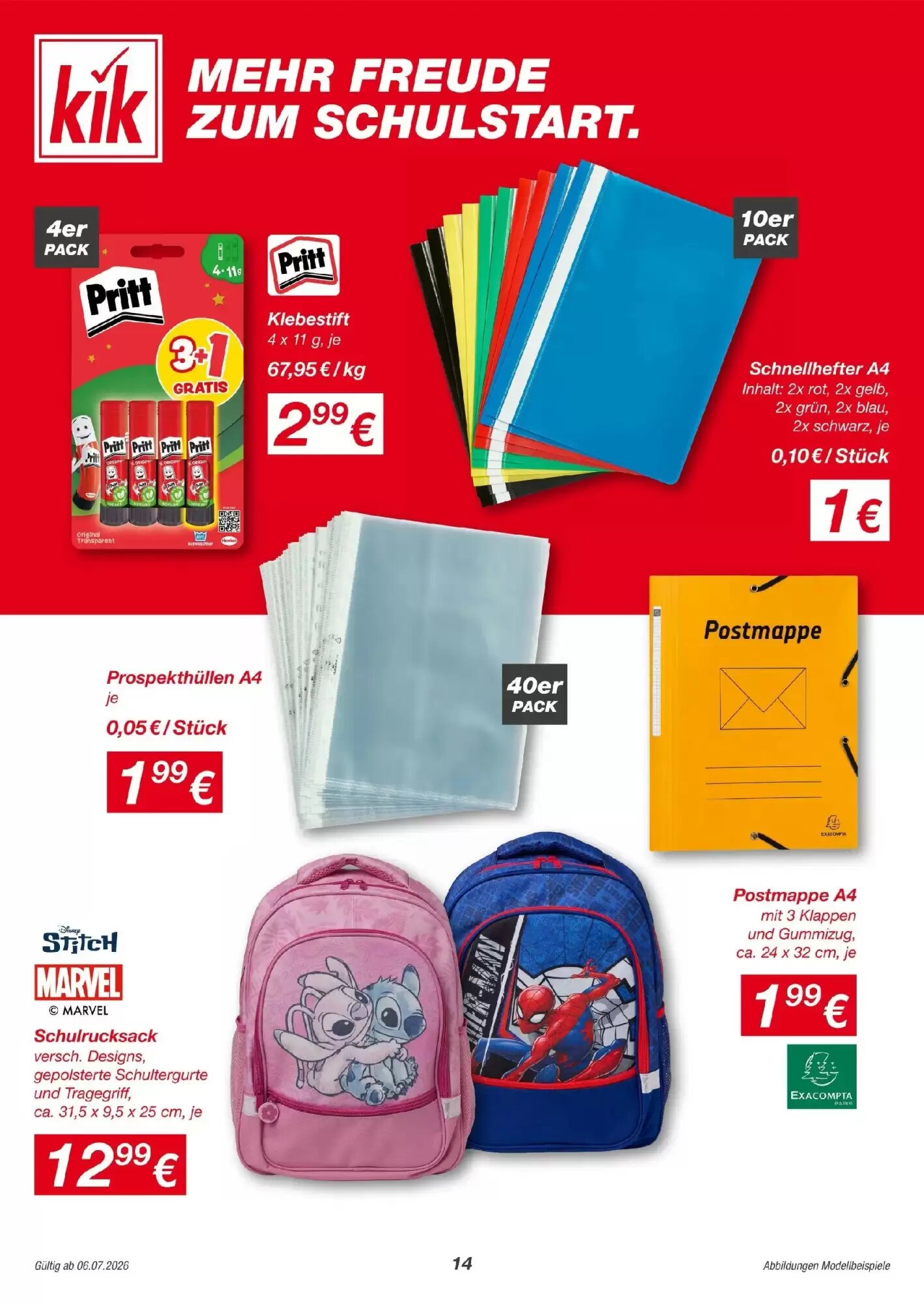 KiK Flugblatt (ab 06.07.2026) - Angebote und Prospekt - Seite 14