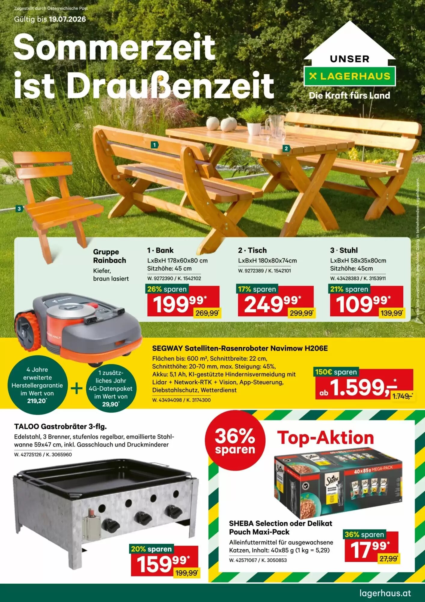 Lagerhaus Flugblatt (ab 06.07.2026) - Angebote und Prospekt - Seite 1