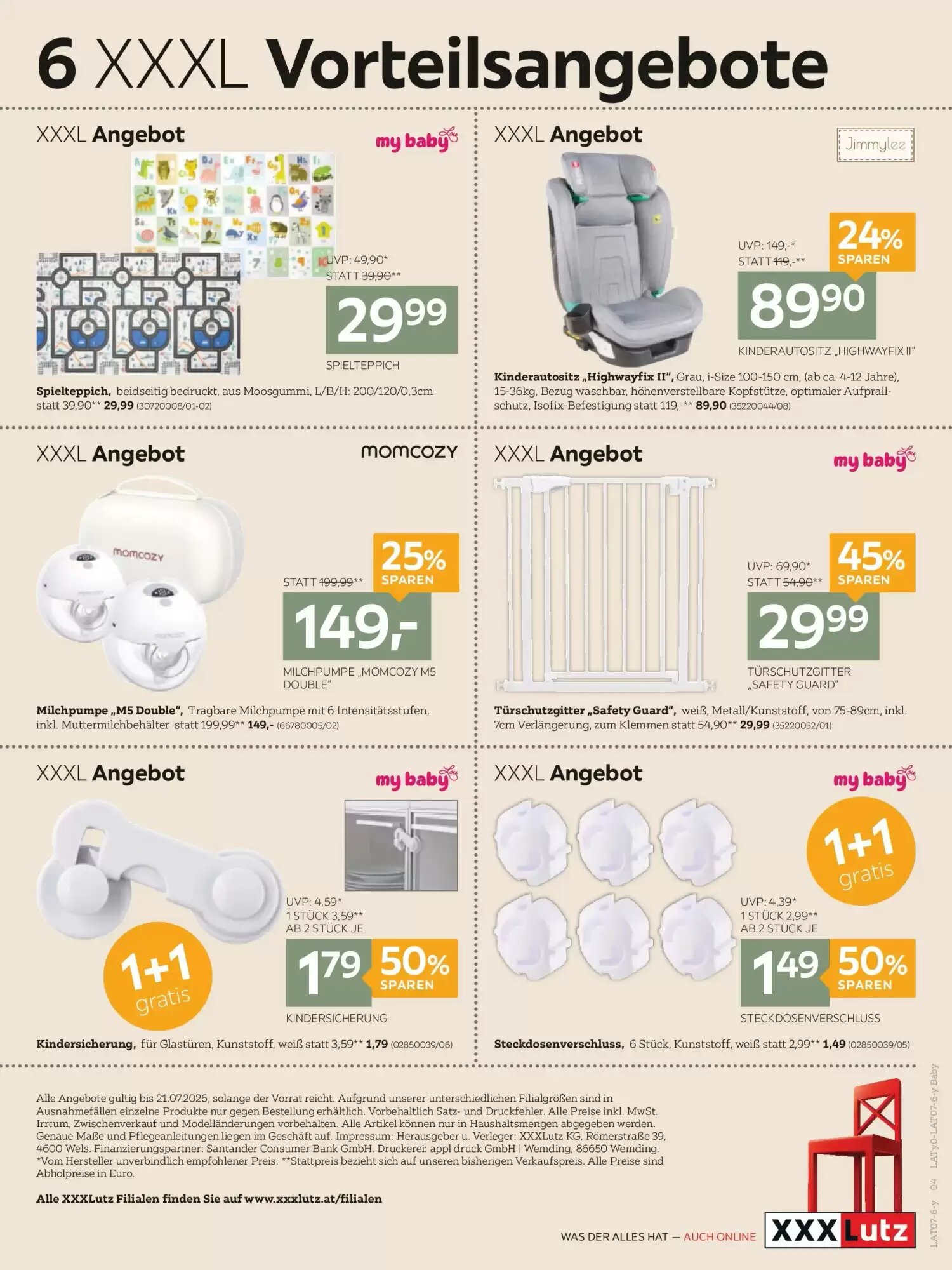 XXXLutz Flugblatt (ab 07.07.2026) - Angebote und Prospekt - Seite 4