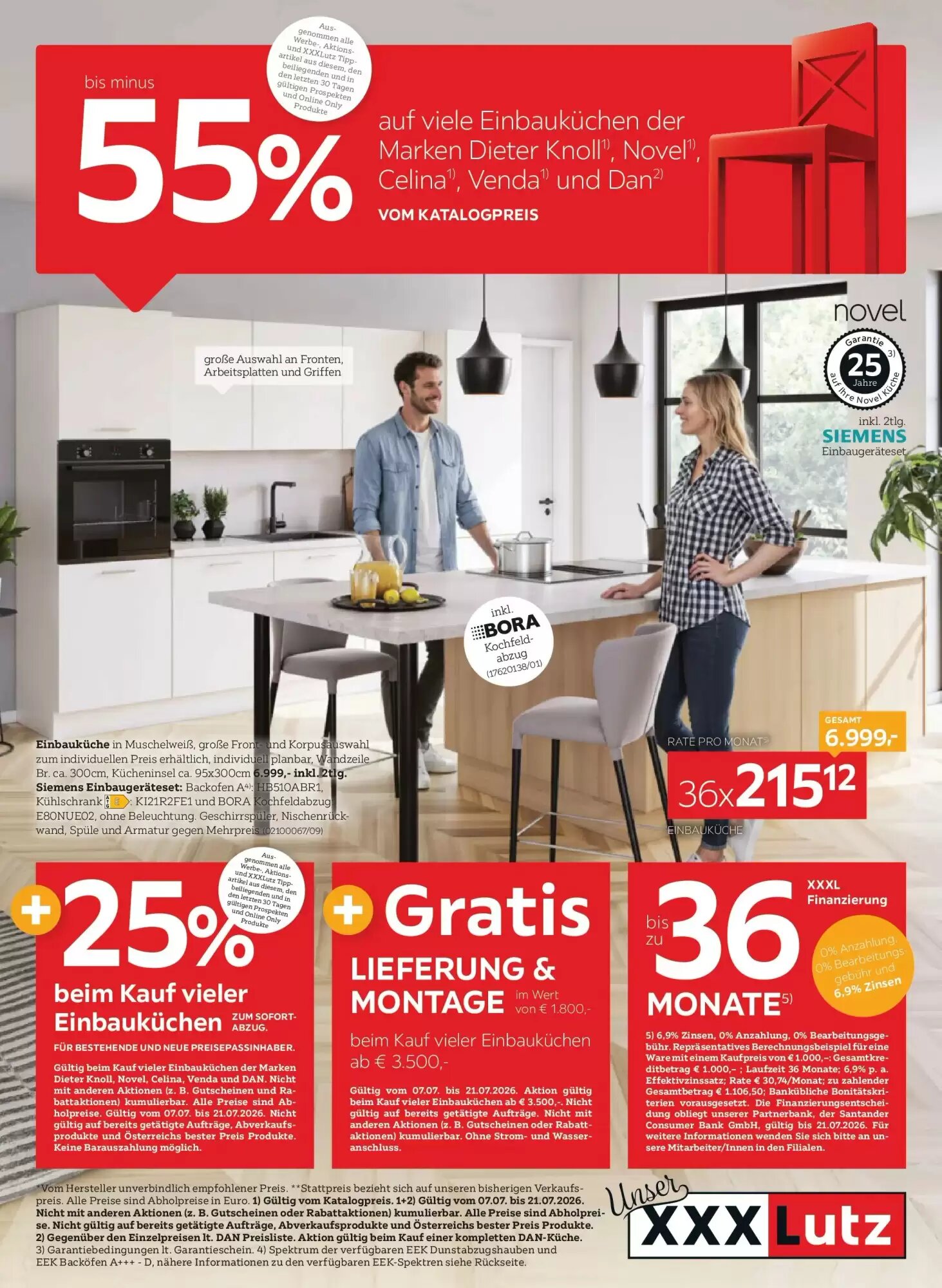 XXXLutz Flugblatt (ab 07.07.2026) - Angebote und Prospekt - Seite 1