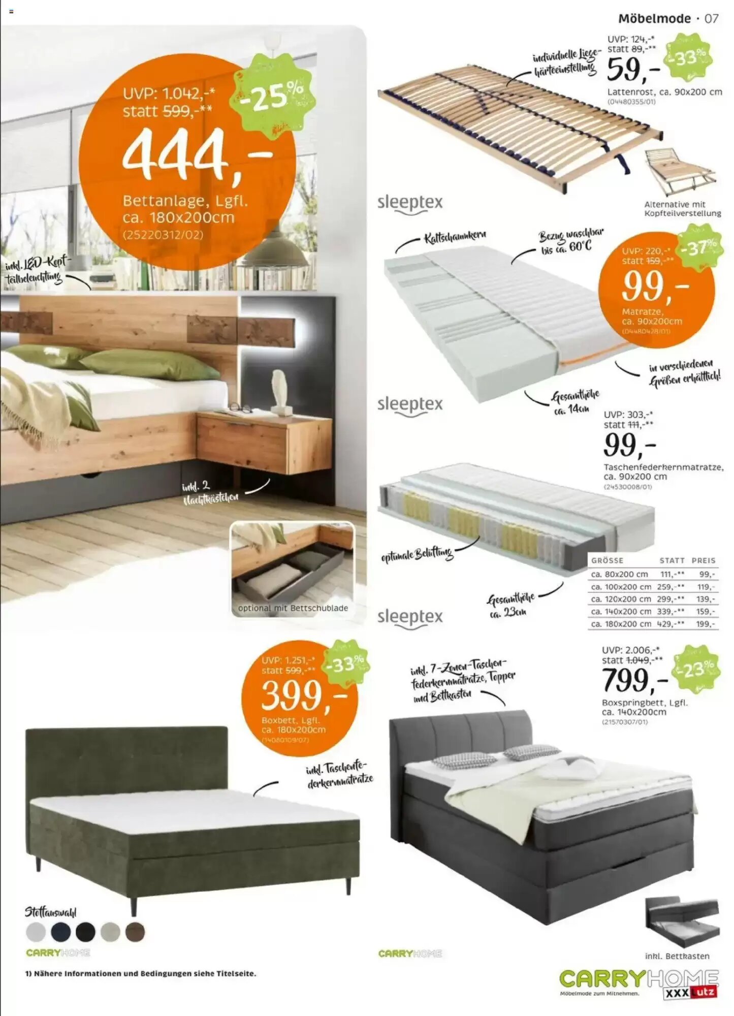 XXXLutz Flugblatt (ab 07.07.2026) - Angebote und Prospekt - Seite 7