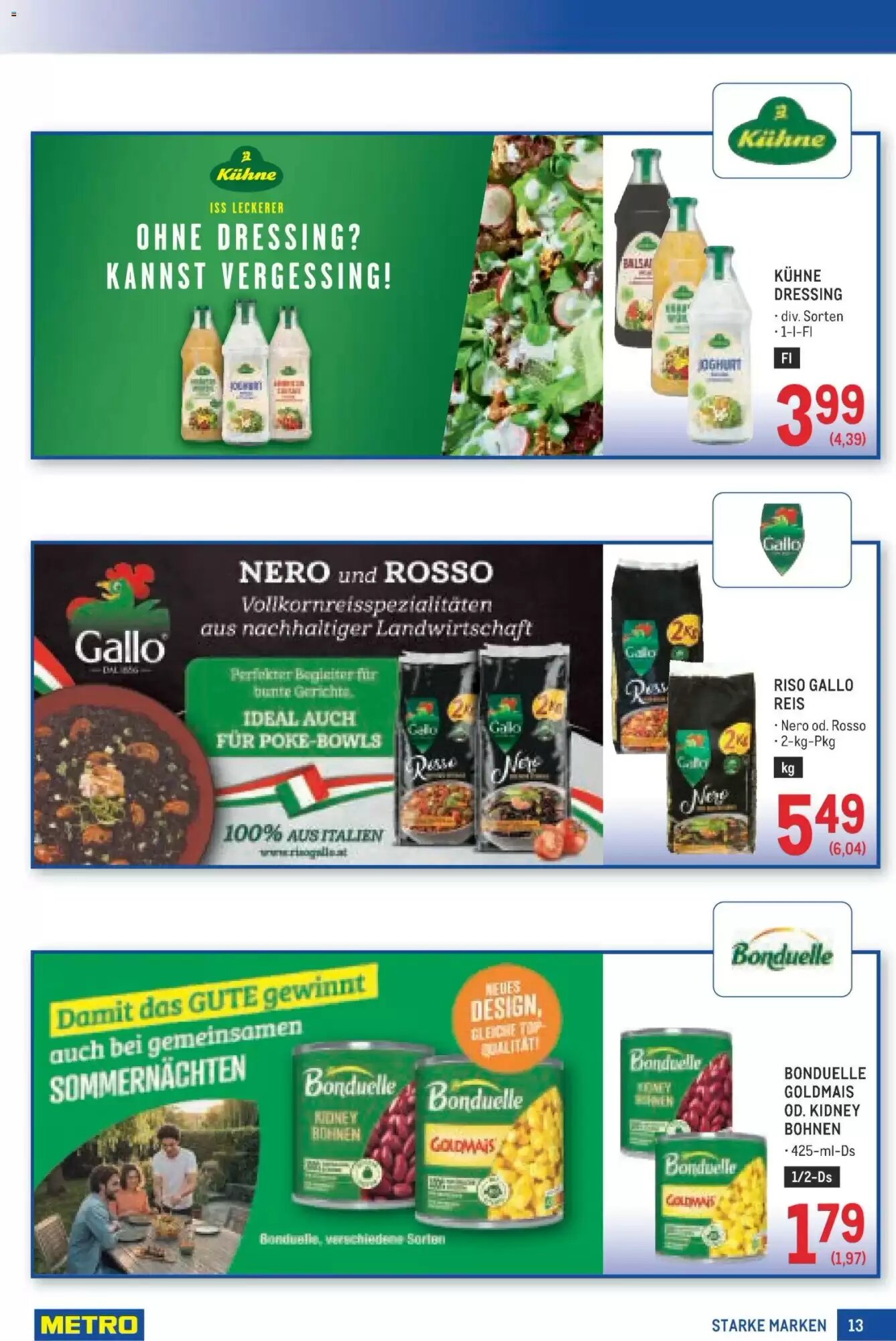 Metro Flugblatt (ab 09.07.2026) - Angebote und Prospekt - Seite 13