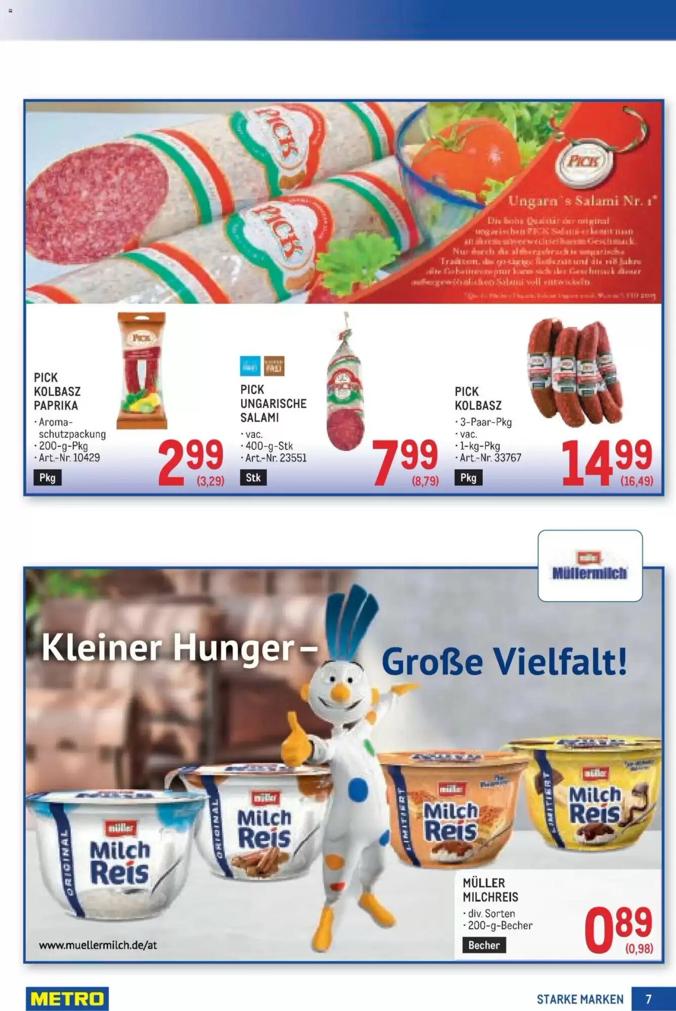 Metro Flugblatt (ab 09.07.2026) - Angebote und Prospekt - Seite 7