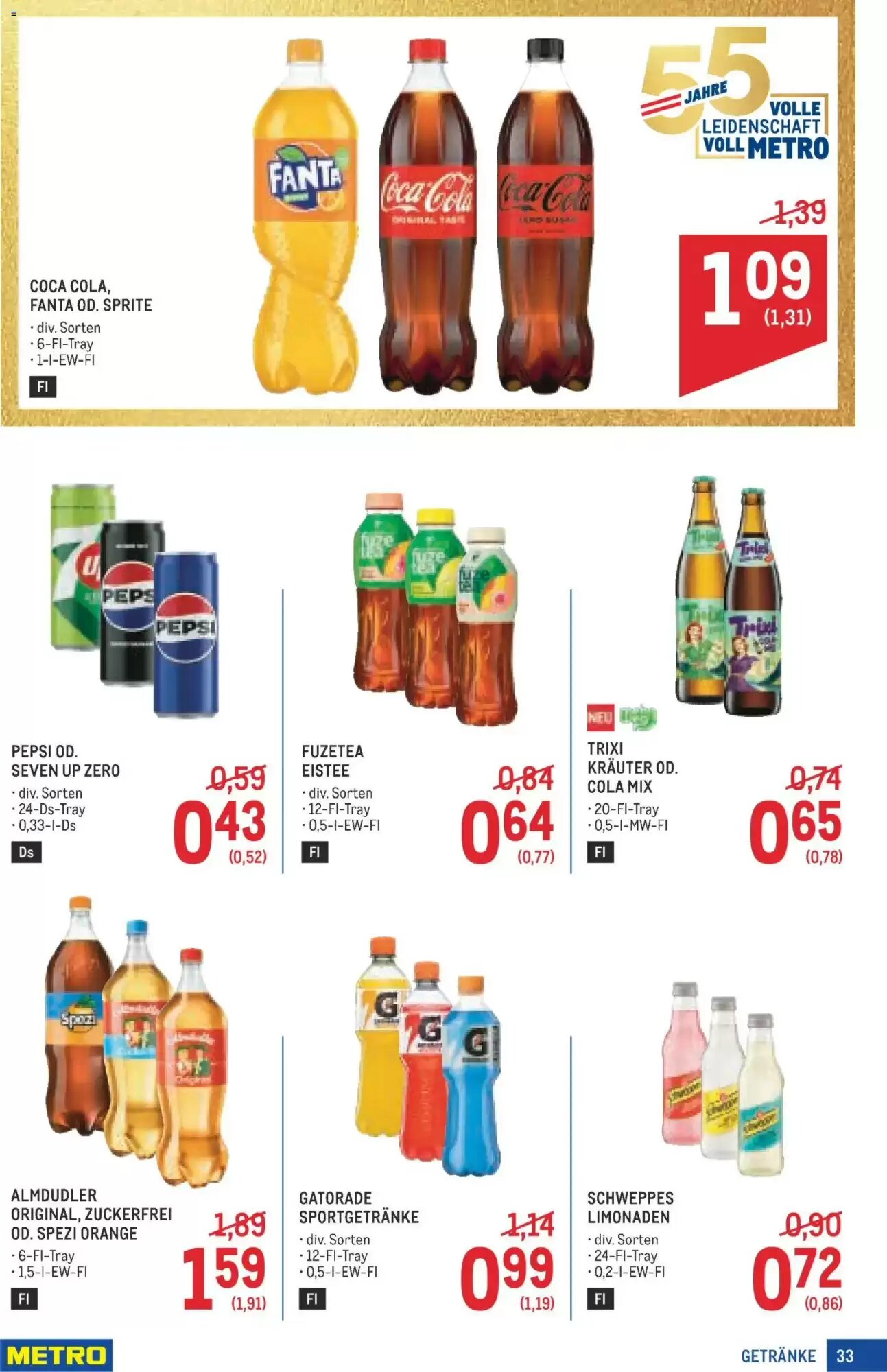 Metro Flugblatt (ab 09.07.2026) - Angebote und Prospekt - Seite 33