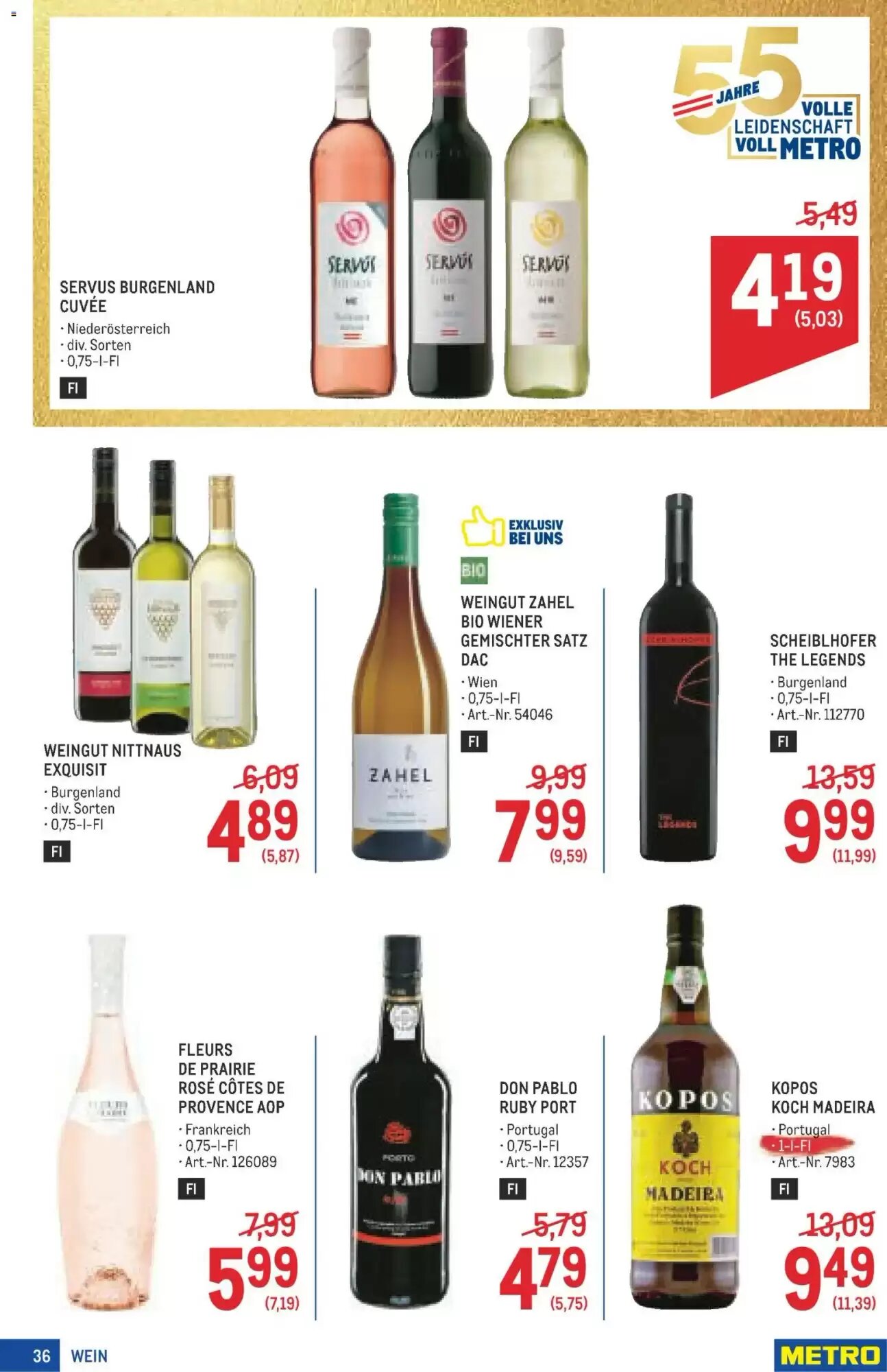 Metro Flugblatt (ab 09.07.2026) - Angebote und Prospekt - Seite 36