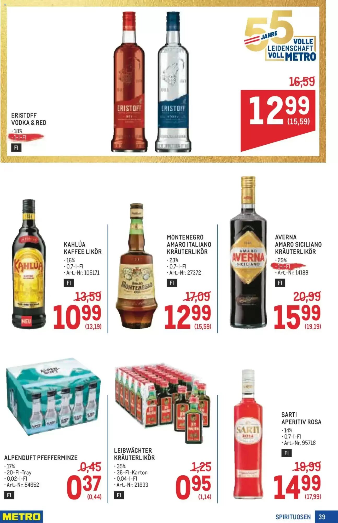 Metro Flugblatt (ab 09.07.2026) - Angebote und Prospekt - Seite 39