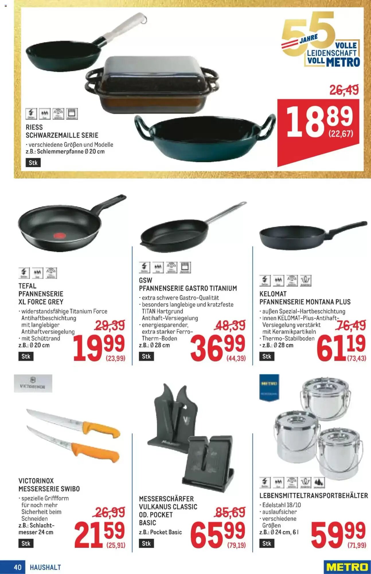 Metro Flugblatt (ab 09.07.2026) - Angebote und Prospekt - Seite 40