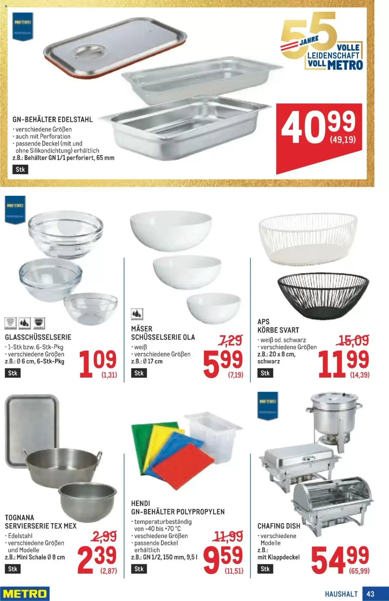Metro Flugblatt (ab 09.07.2026) - Angebote und Prospekt - Seite 43
