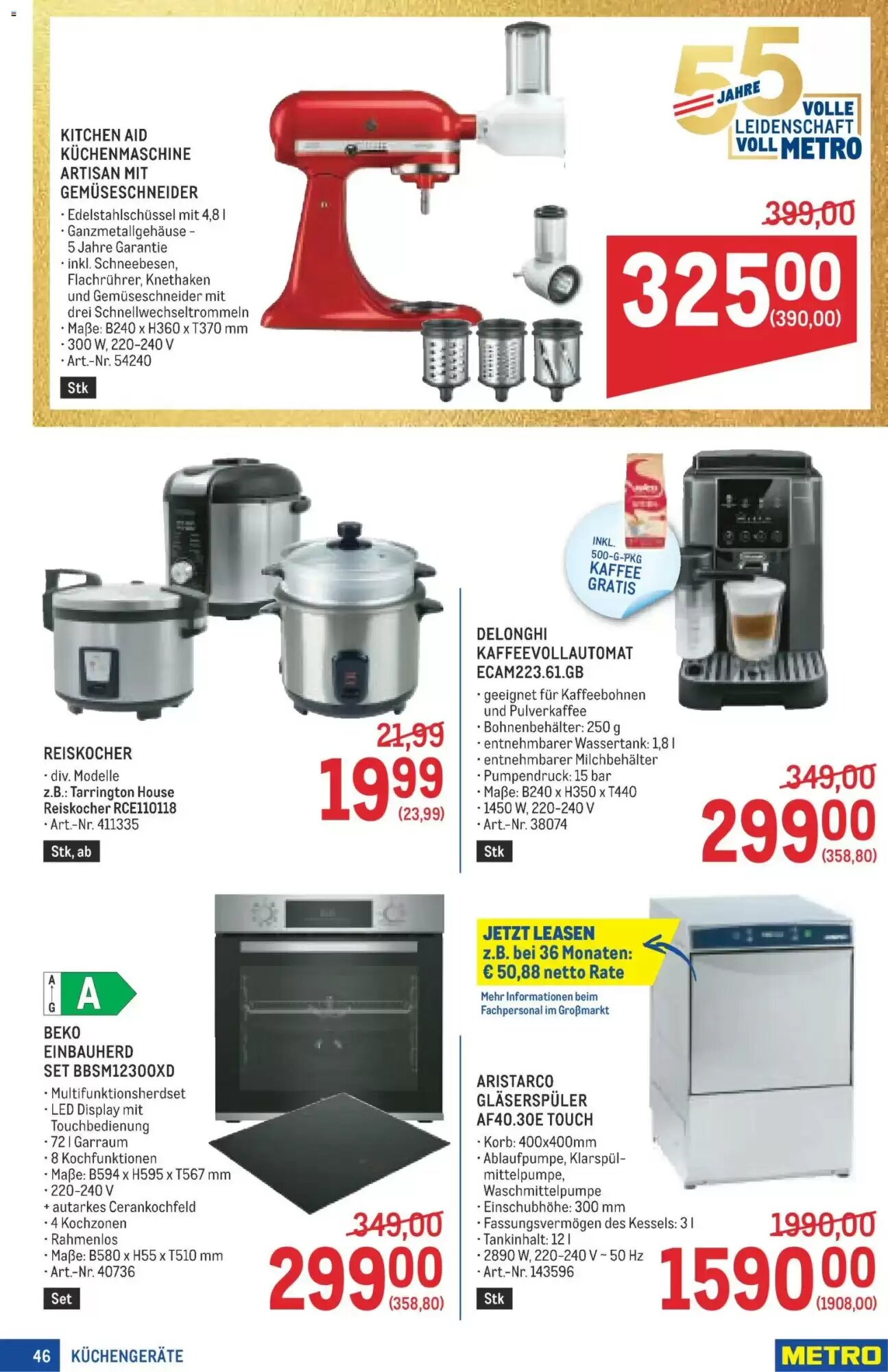 Metro Flugblatt (ab 09.07.2026) - Angebote und Prospekt - Seite 46