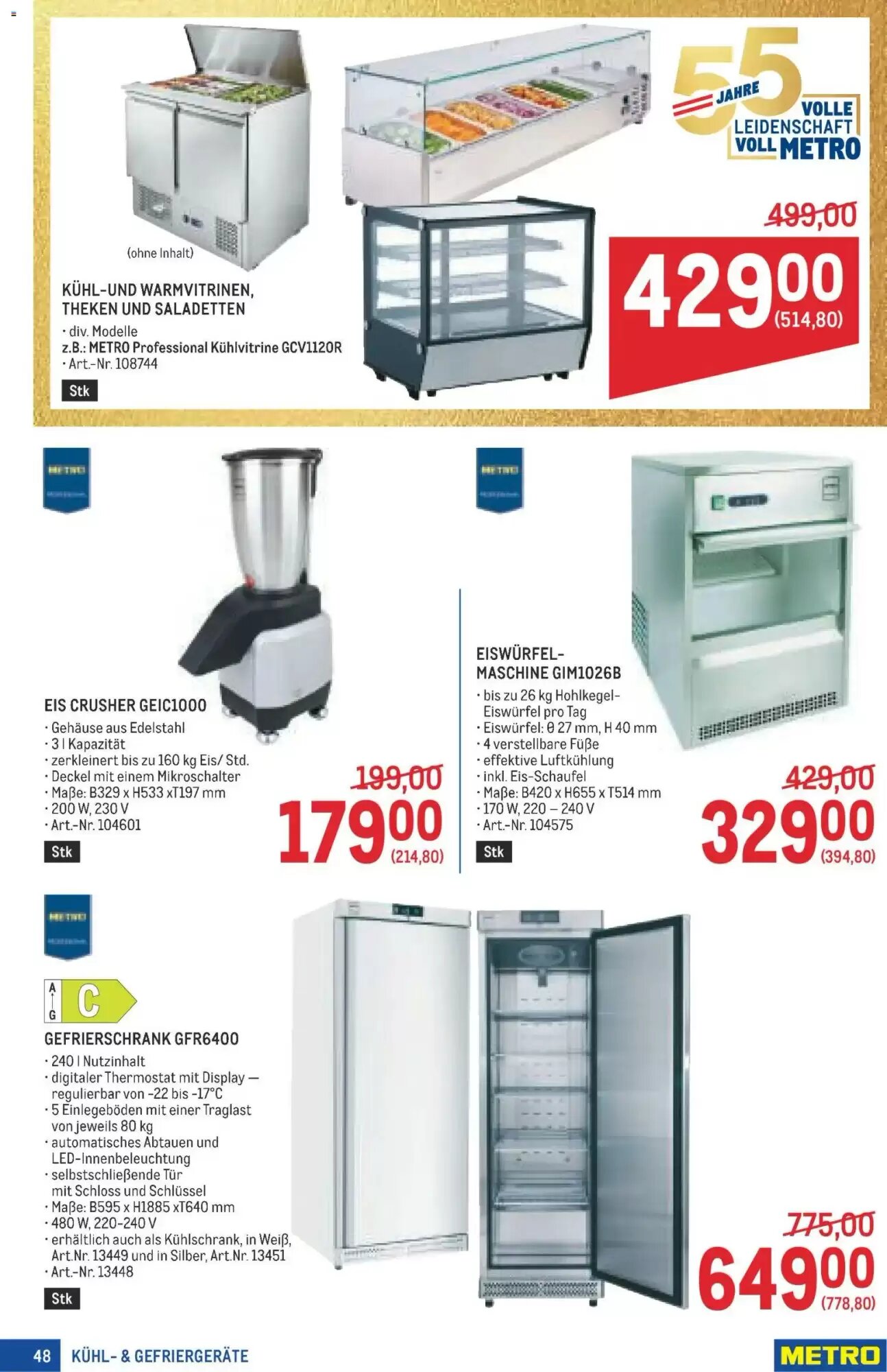 Metro Flugblatt (ab 09.07.2026) - Angebote und Prospekt - Seite 48