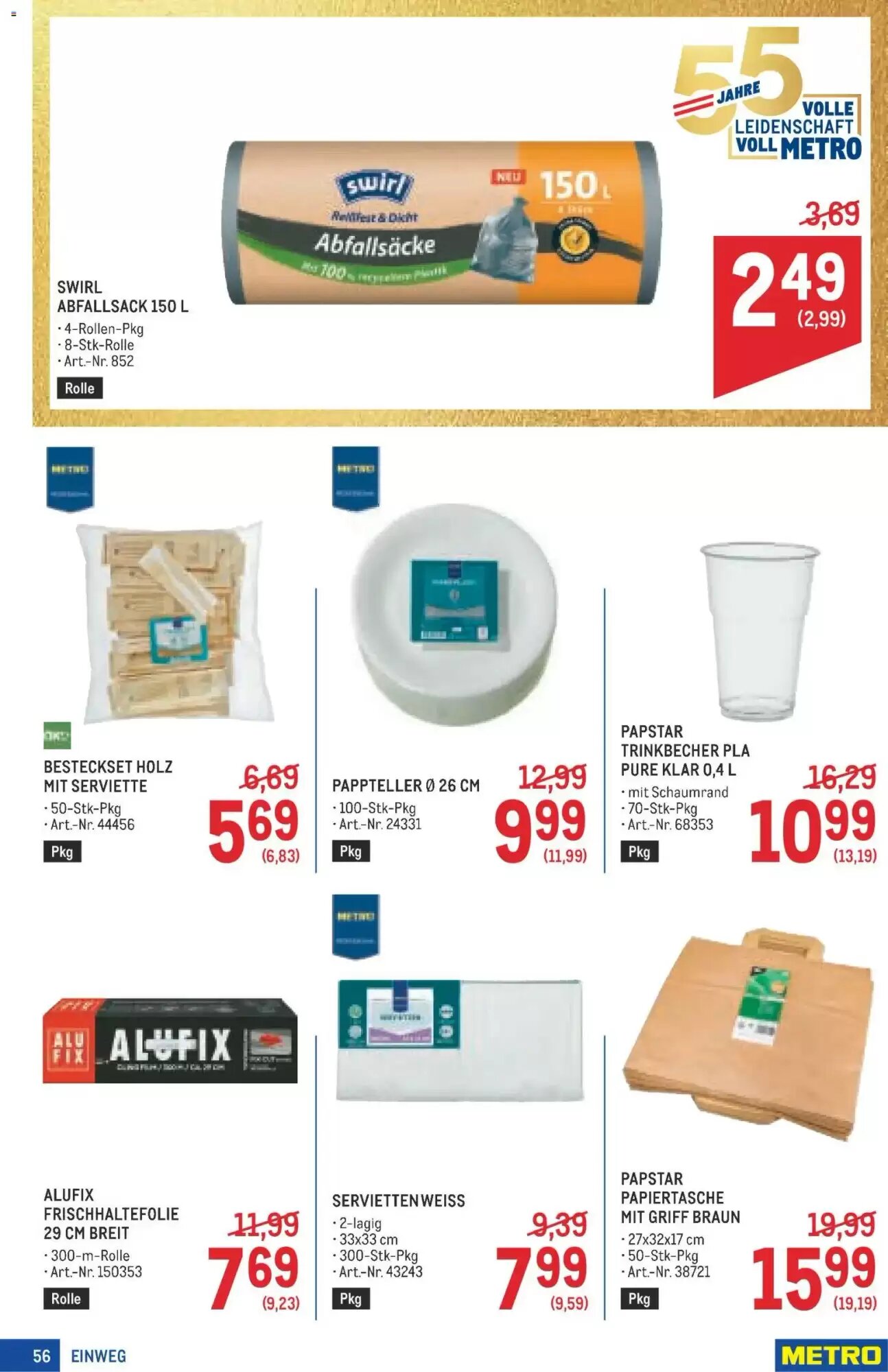 Metro Flugblatt (ab 09.07.2026) - Angebote und Prospekt - Seite 56