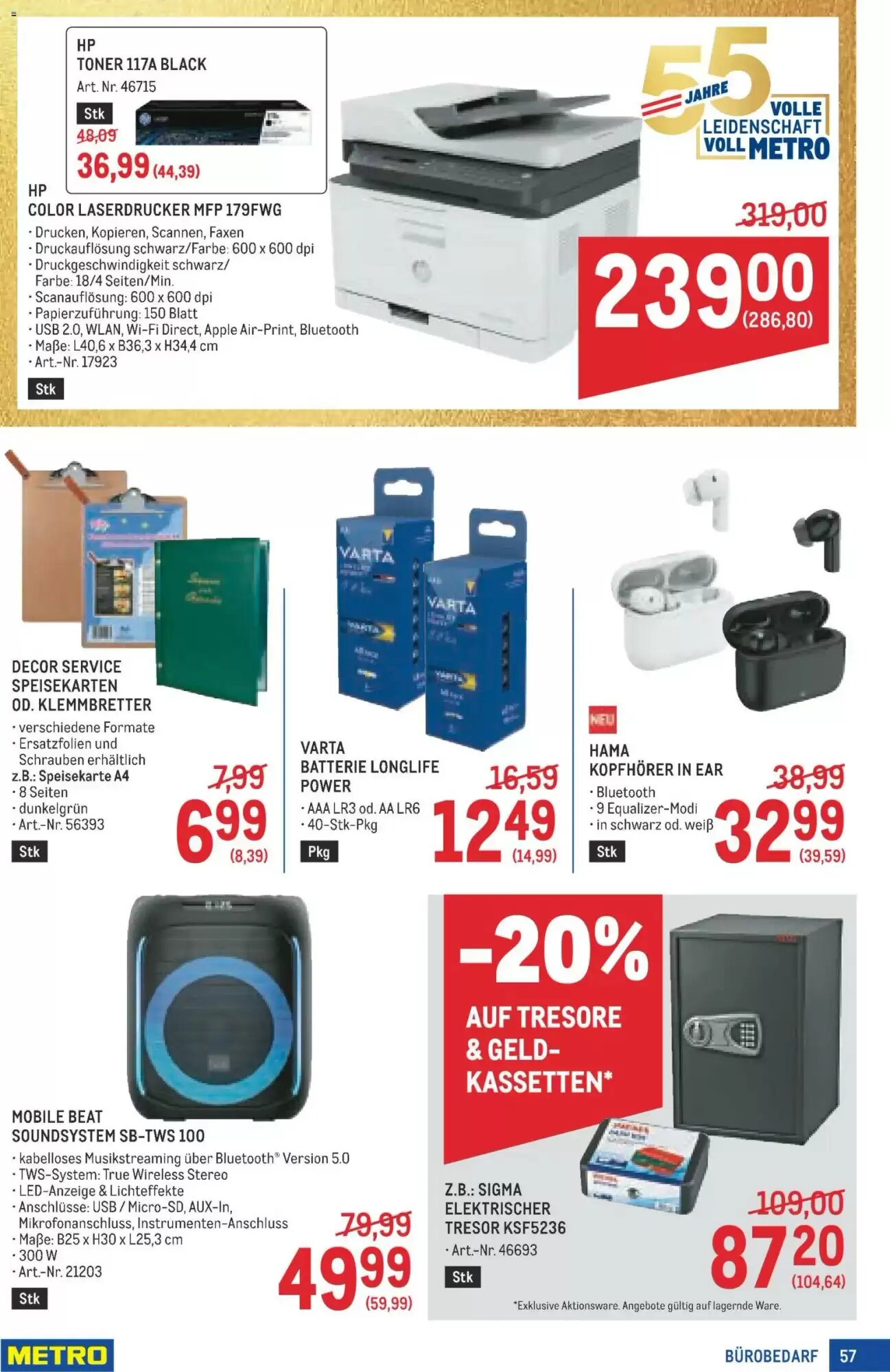 Metro Flugblatt (ab 09.07.2026) - Angebote und Prospekt - Seite 57
